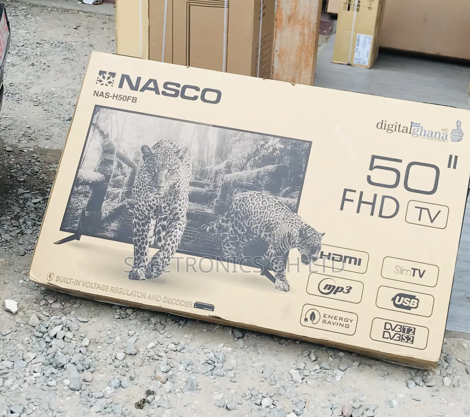 Shop Classic Satellite Nasco Led Digital 50 Inch Tv