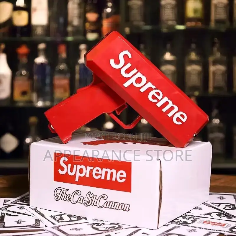 Supreme Money Gun Available as Seen