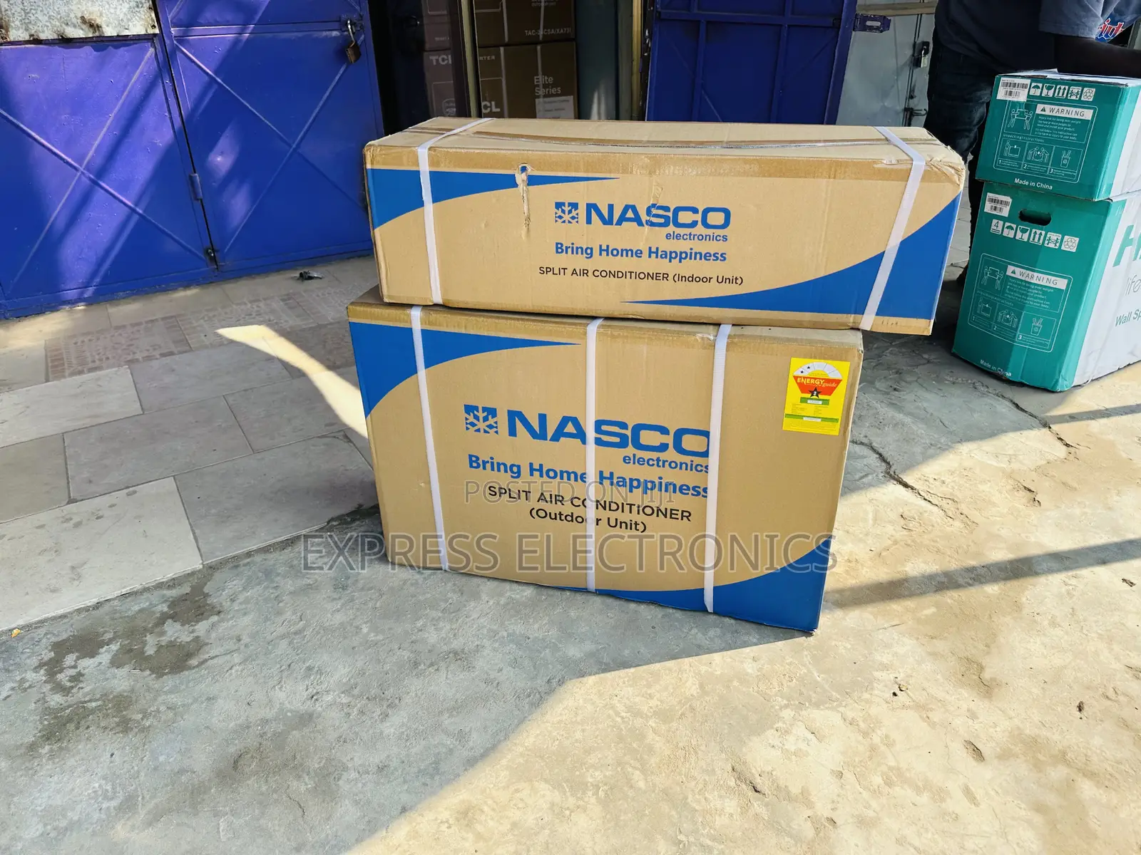 Air Conditioner Split R410 Gas Nasco 1.5hp Top Standard