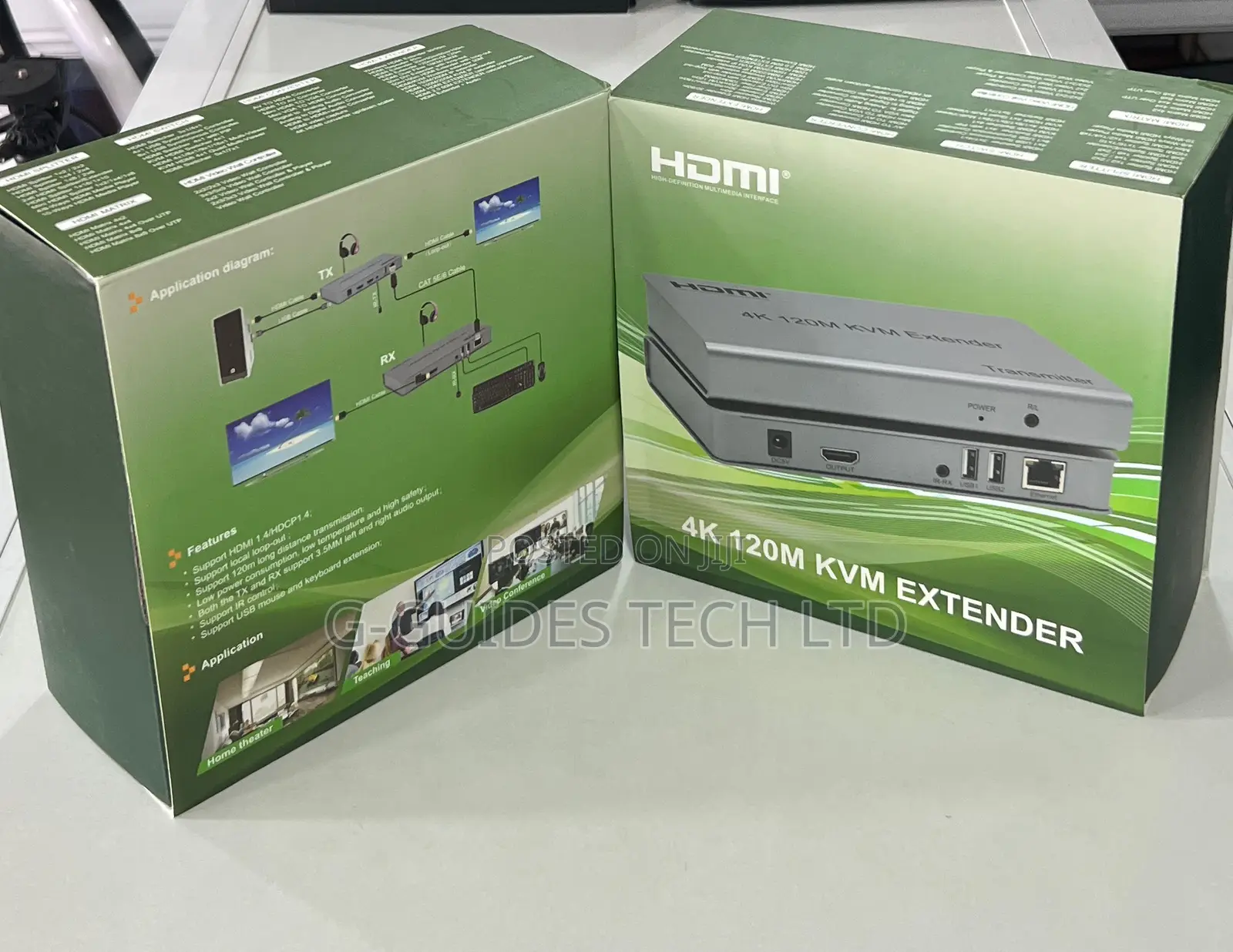 120m KVM Ip Hdmi Extender, 100m Hdmi Extender KVM With Ir Usb