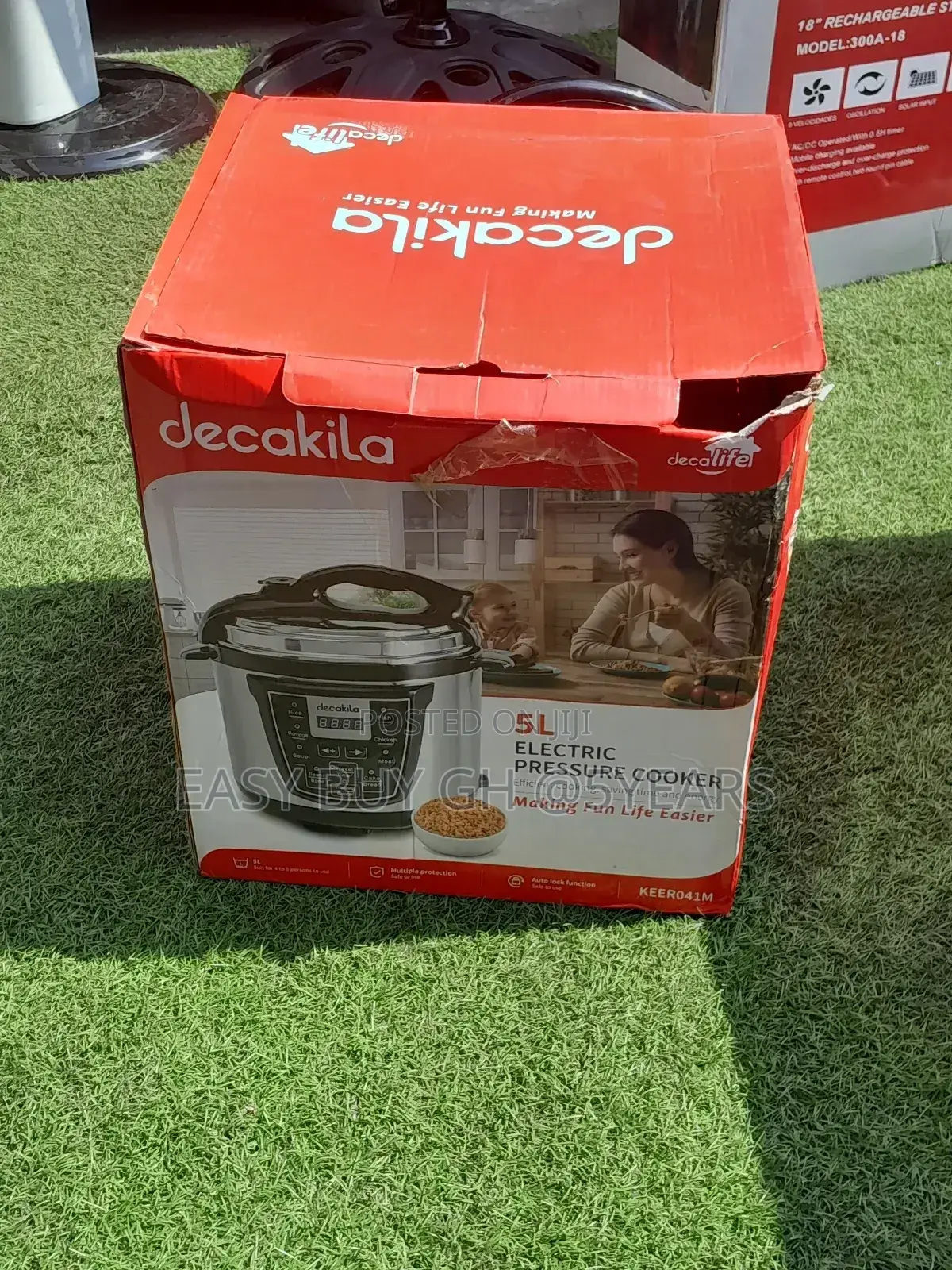 5 Litres Decakila Electric Pressure Cooker Pressure Cooker