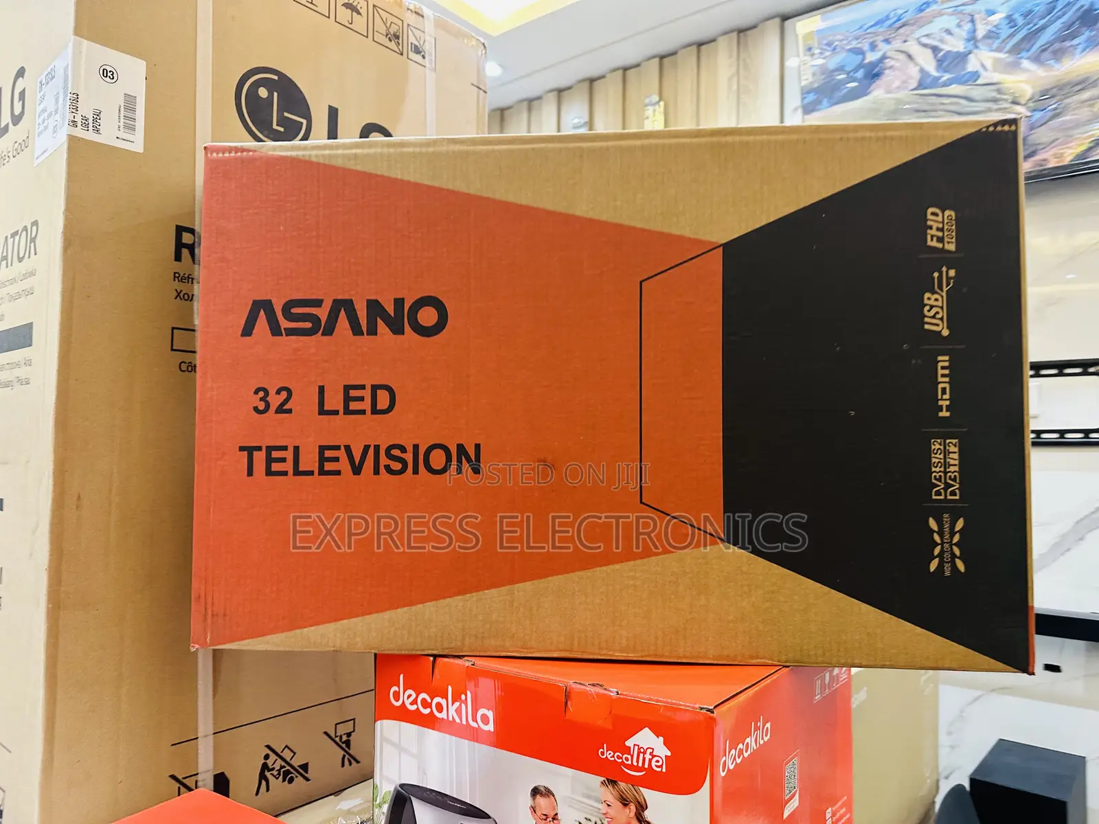 Satellite Digital Television FHD 32” Asano Tv