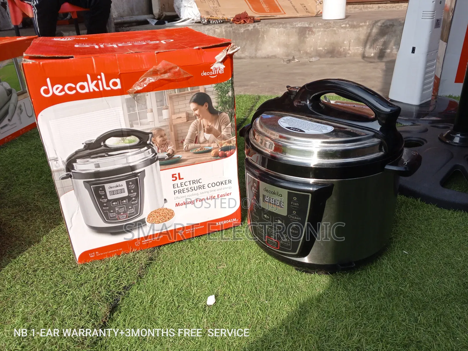 Decakila Electric Pressure Cooker Electric Pressure Cooker