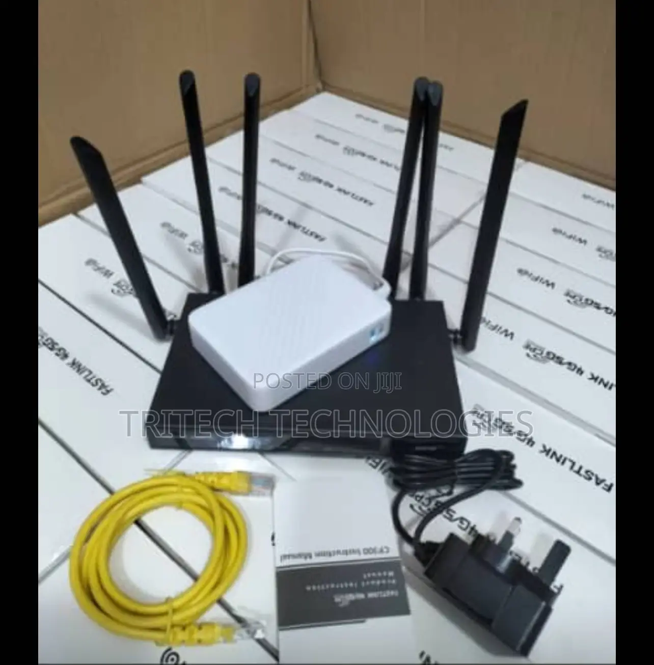 Fastlink 4g/5g Cpe 300mbps Router Wifi6 With Backup Battery
