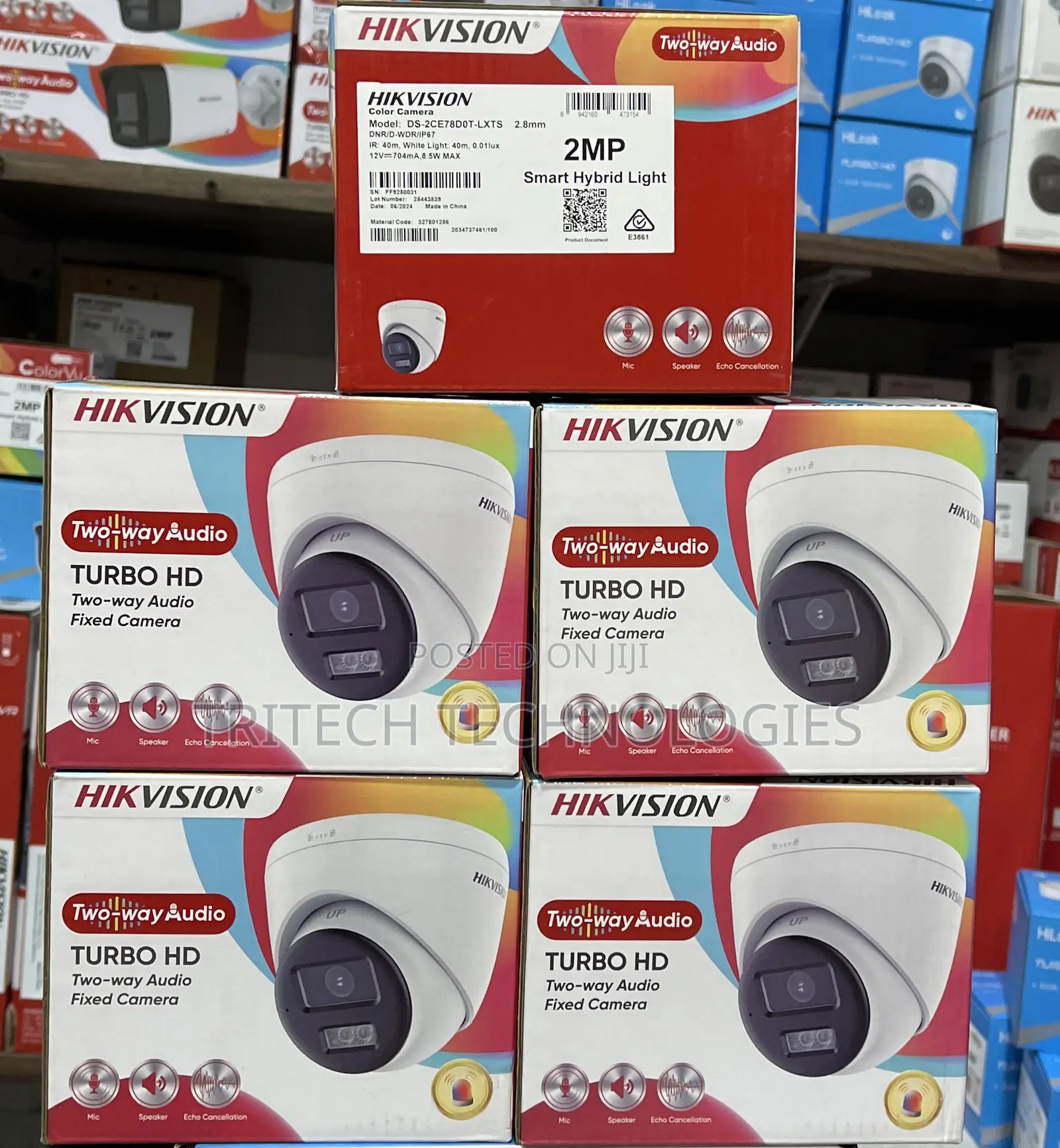 Hikvision 2mp Full Color Two Way Audio Siren Indoor Camera