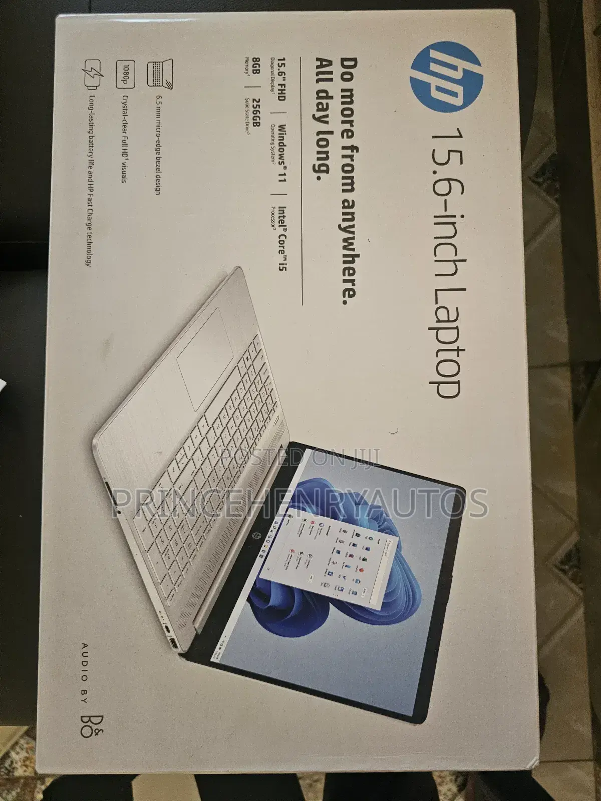New Laptop HP 15 8GB Intel Core I5 SSD 256GB