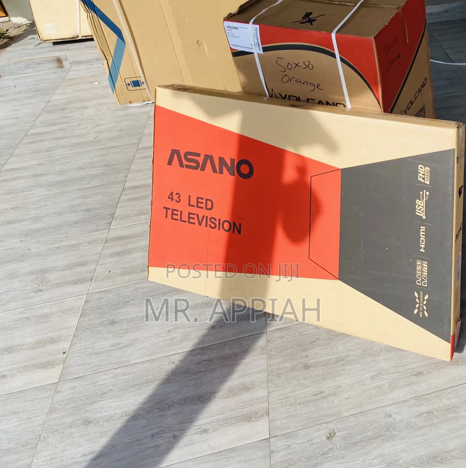 Adorable Asano 43 Inch Digital Satellite Electric Tv.