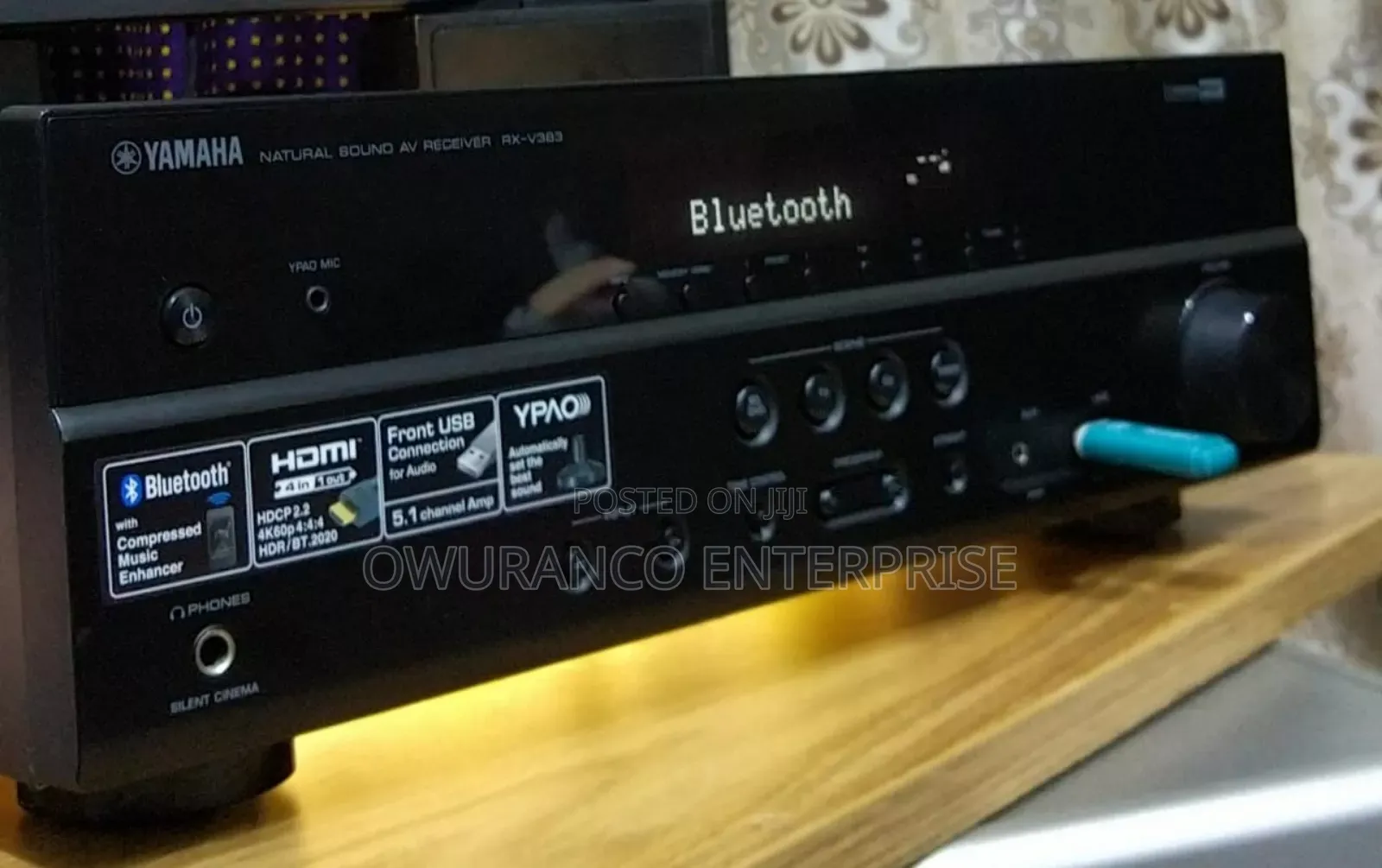 Yamaha Rx-V383 5.1 Bluetooth/ Ultra Av Receiver