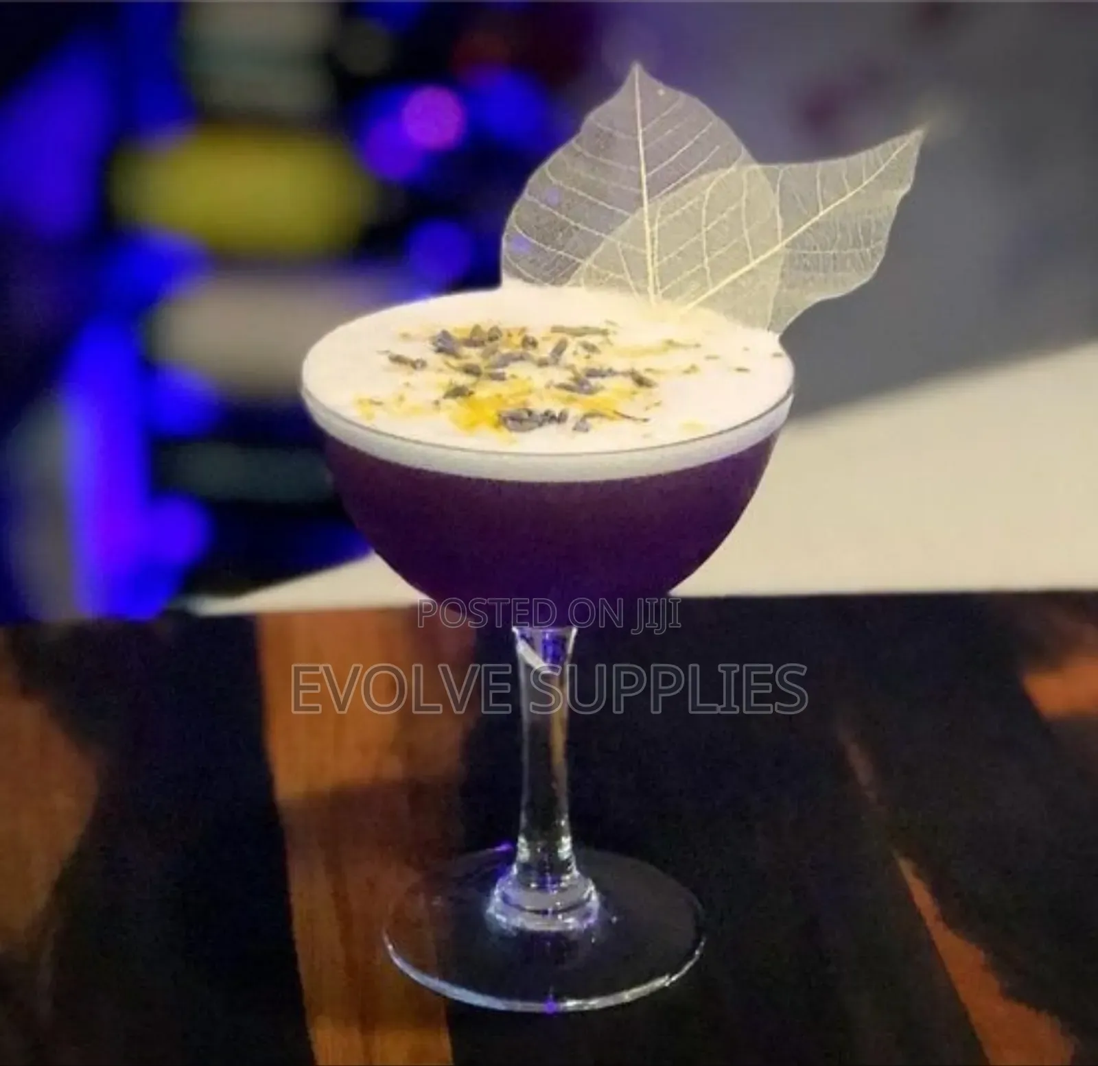 Skeleton Leaves for Garnishing Drinks