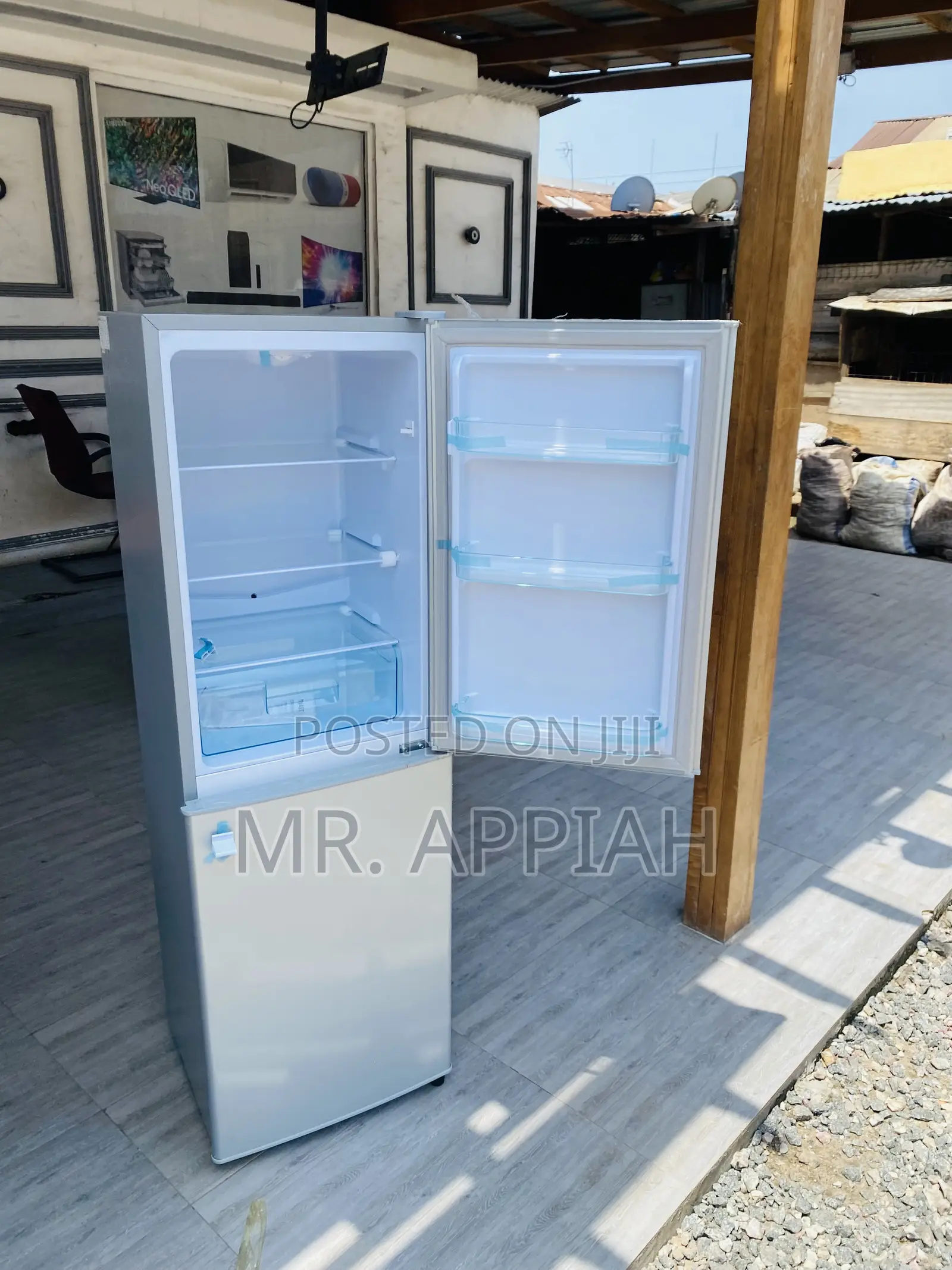 Quality Nasco 158L(Nasd2-20fl)Bottom Freezer Fridge,Silver.