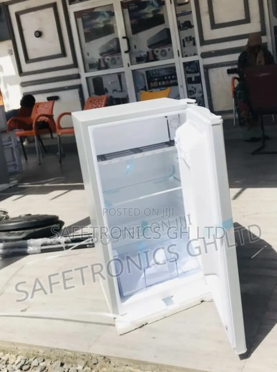 Original Zara Tabletop Gray Singledoor Topfreezer