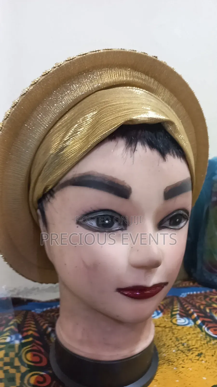 Treading Barret Turban With Beads