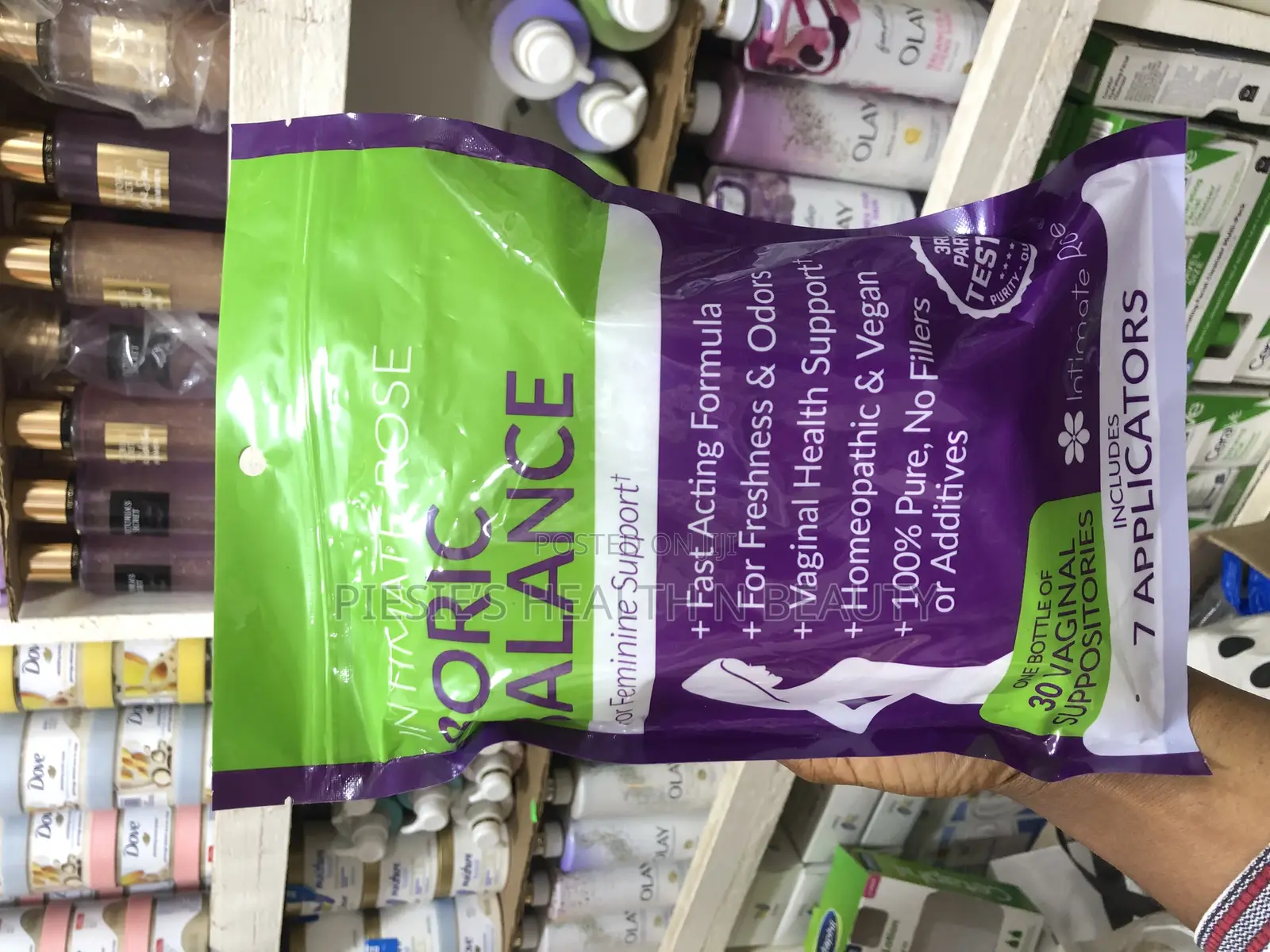 Boric Balance Vaginal Suppository With Applicator