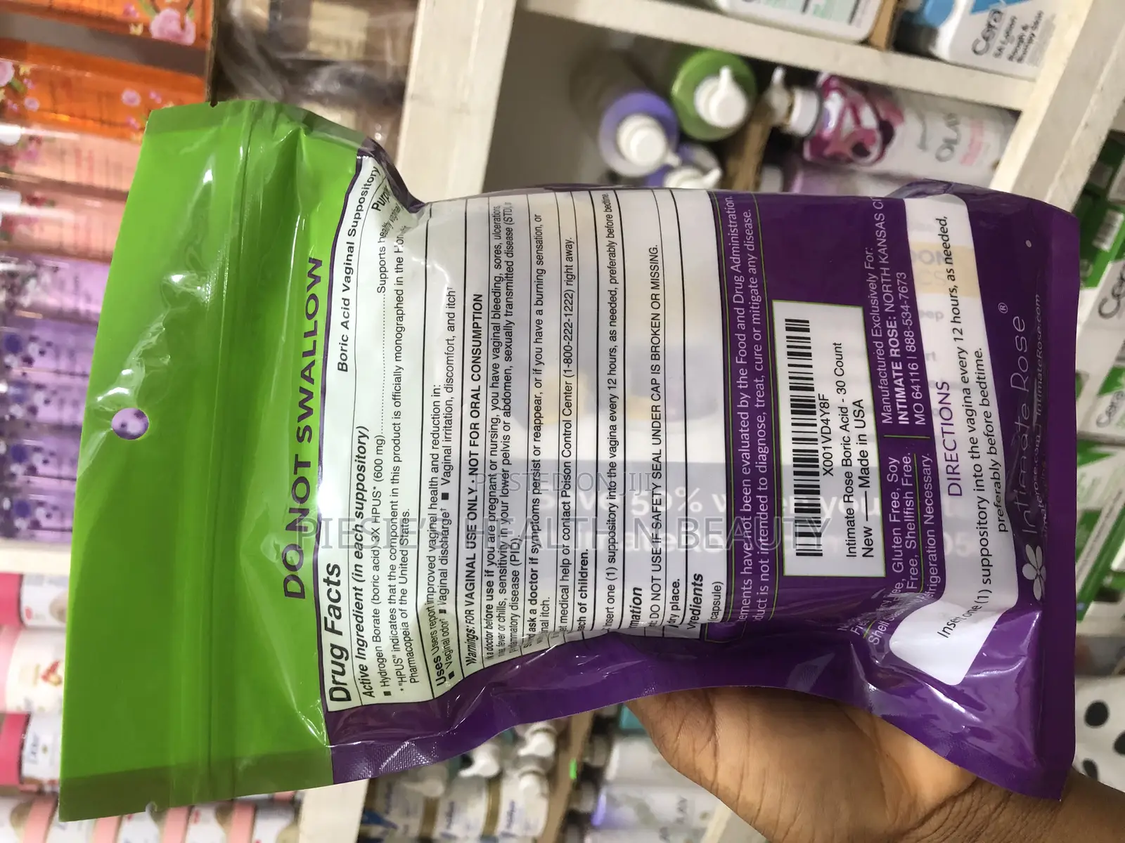 Boric Balance Vaginal Suppository With Applicator