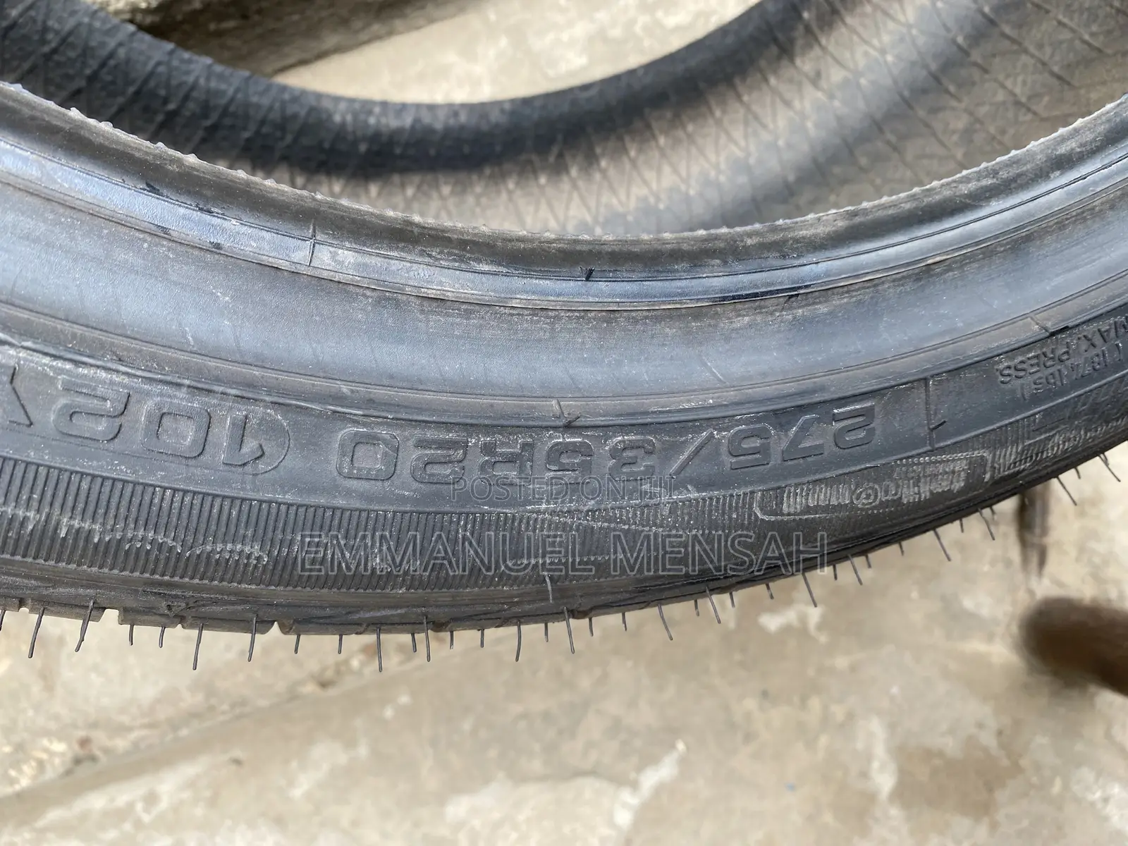 275/35r20 Goodyear Excellence Runonflat Tire