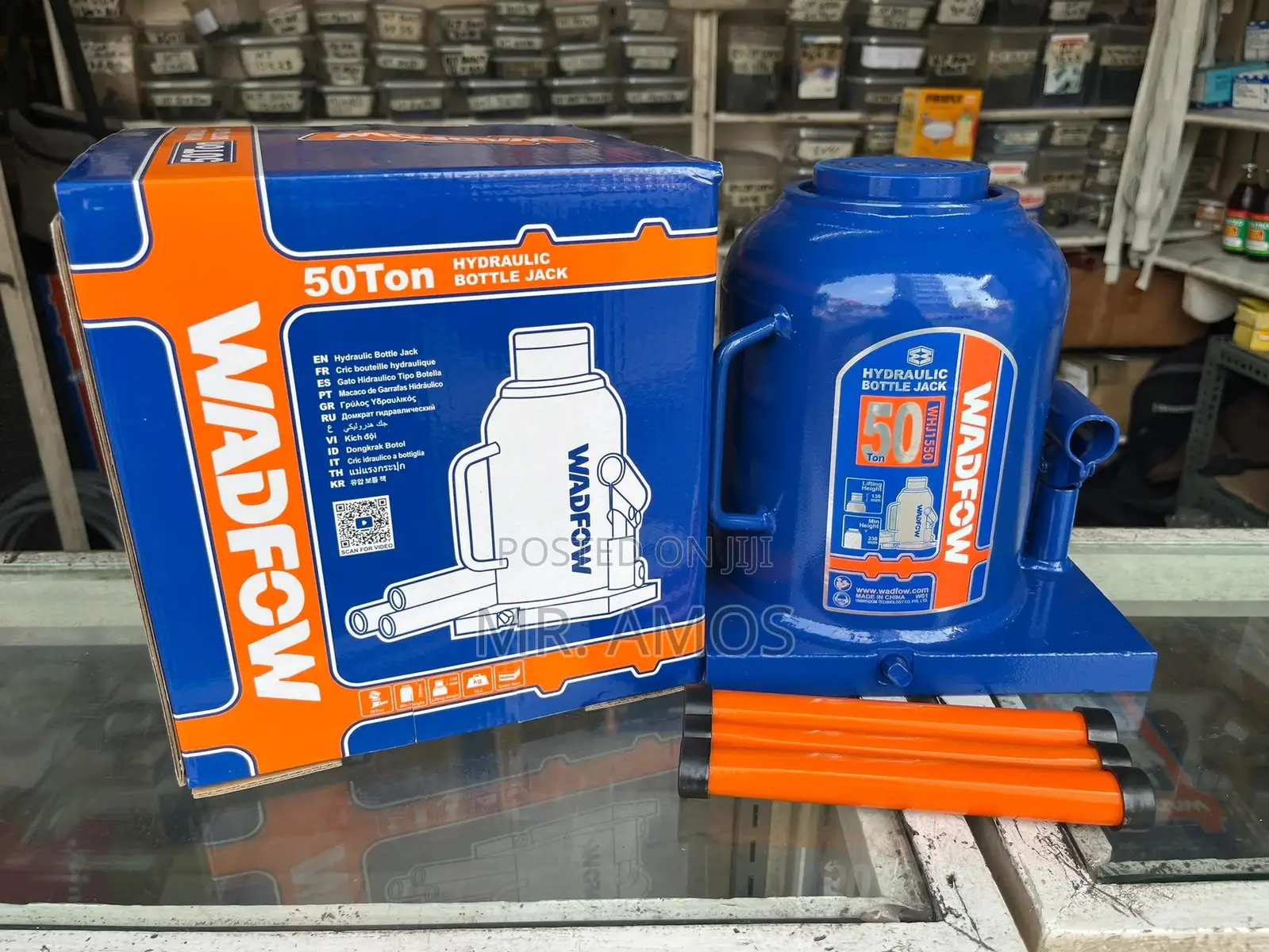 50ton Hydraulic Bottle Jack Whj1550