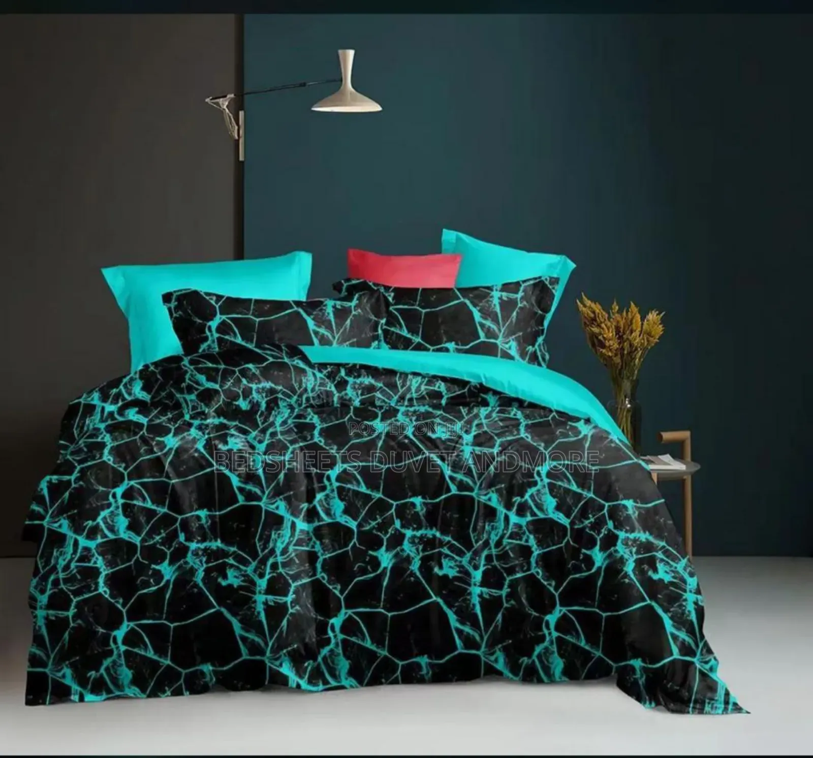 Tie and Dye Print Duvet Set