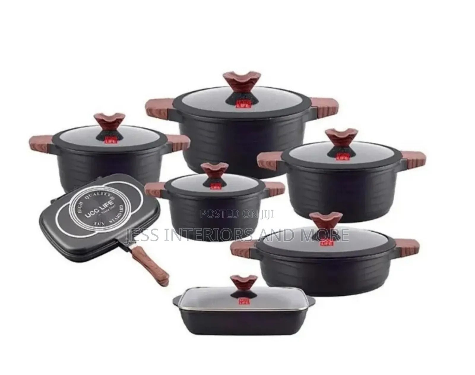 7pcs Cookware Set