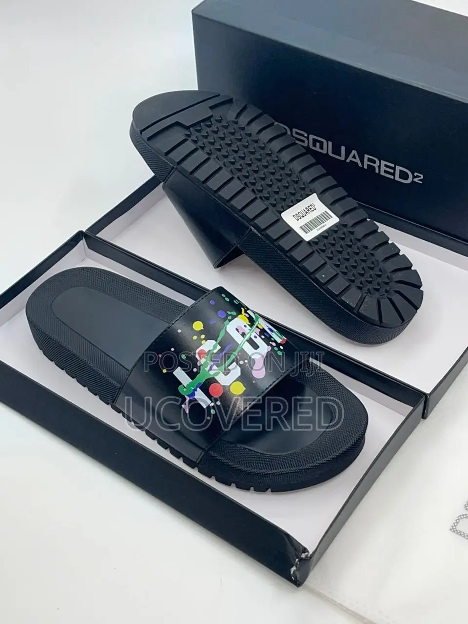 DSQUARED2 Unisex Slides/Slippers