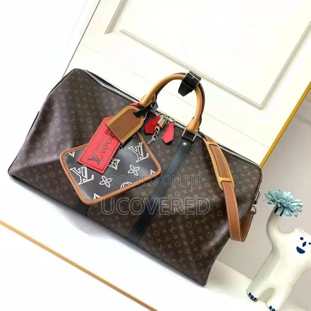 Luxury Lv Leather Duffel Bag