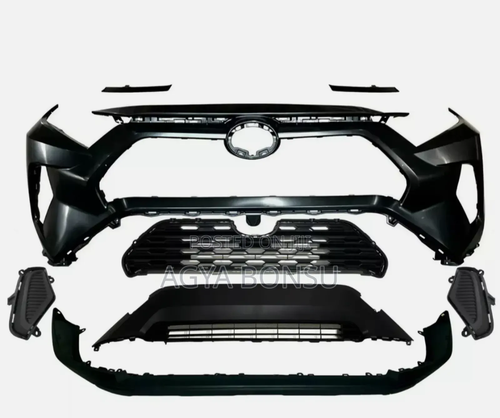 2019 2020 2023 Toyota Rav4 Front Bumper Complete