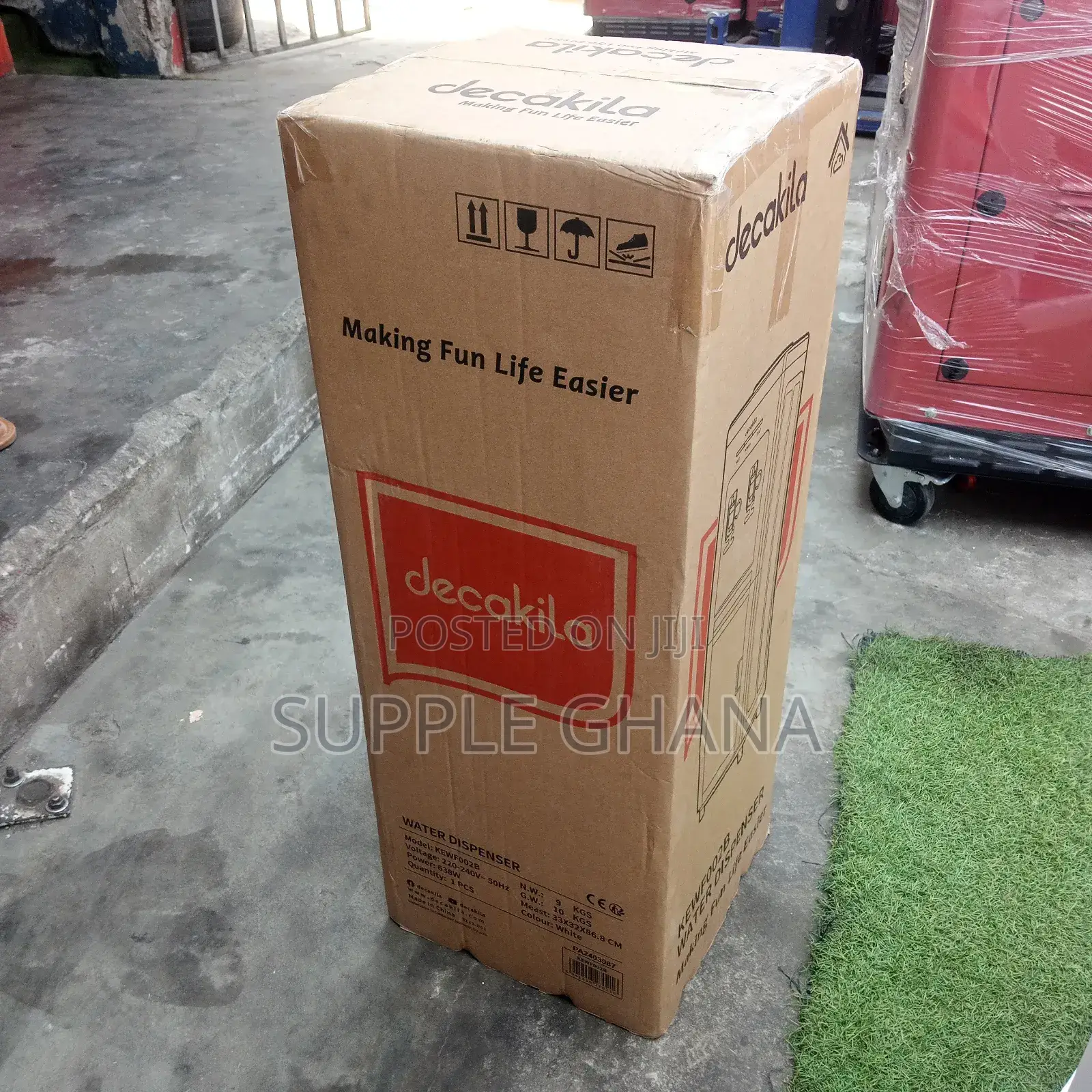 Brand New Decakila Water Dispenser KEWFOO2B Water Dispenser