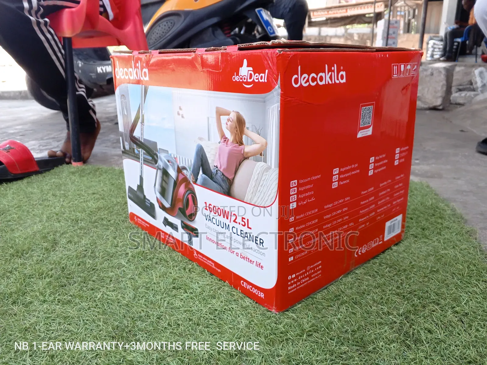 Easy to Use Decakila Vacuum Cleaner Vacuum Cleaner 2.5L