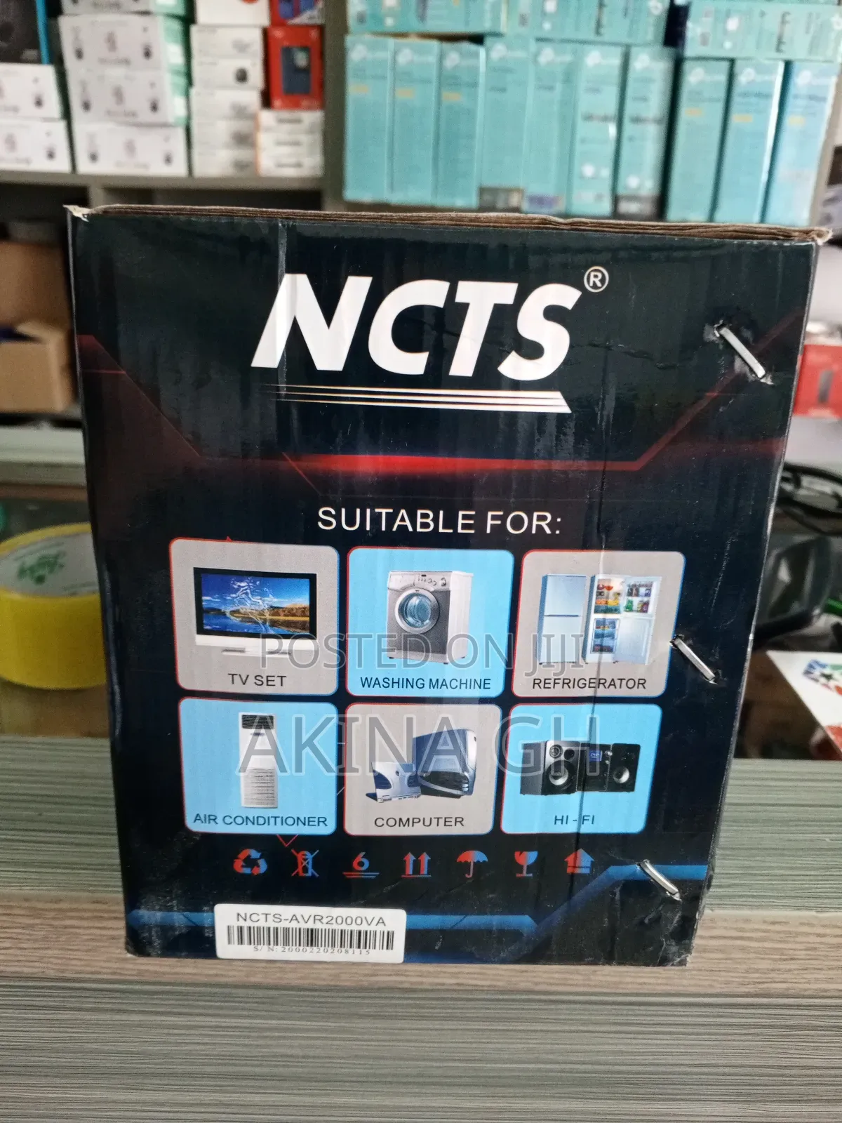 NCTS Automatic Voltage Stabilizer 2000va NCTS-Avr2000va
