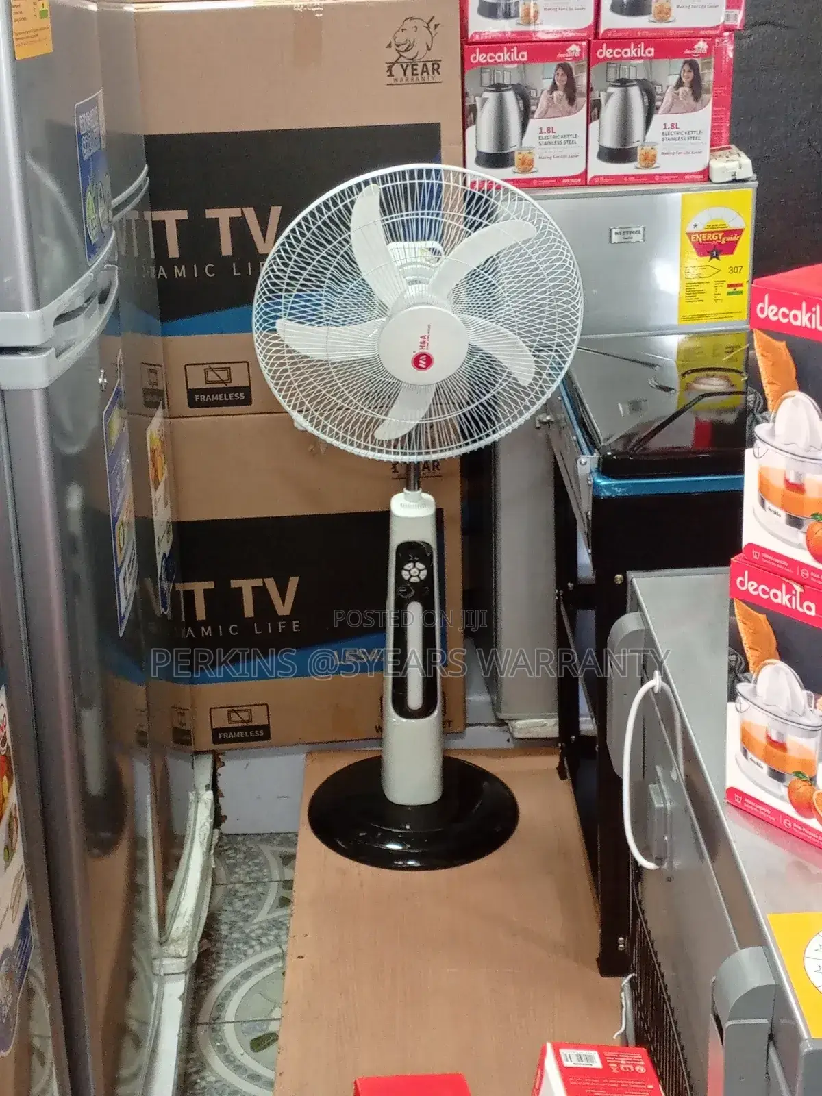 Fast Blowing Solar Fan With Light USB and Remote Control H A