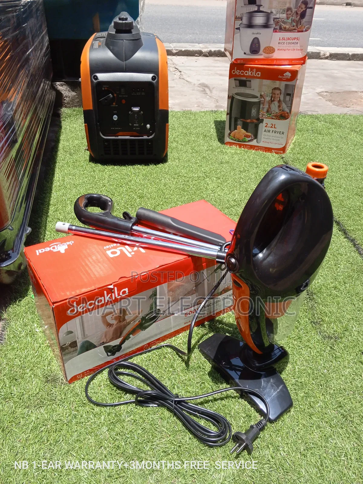 Strong Decakila 600W Vacuum Cleaner 0.6L Vacuum Cleaner