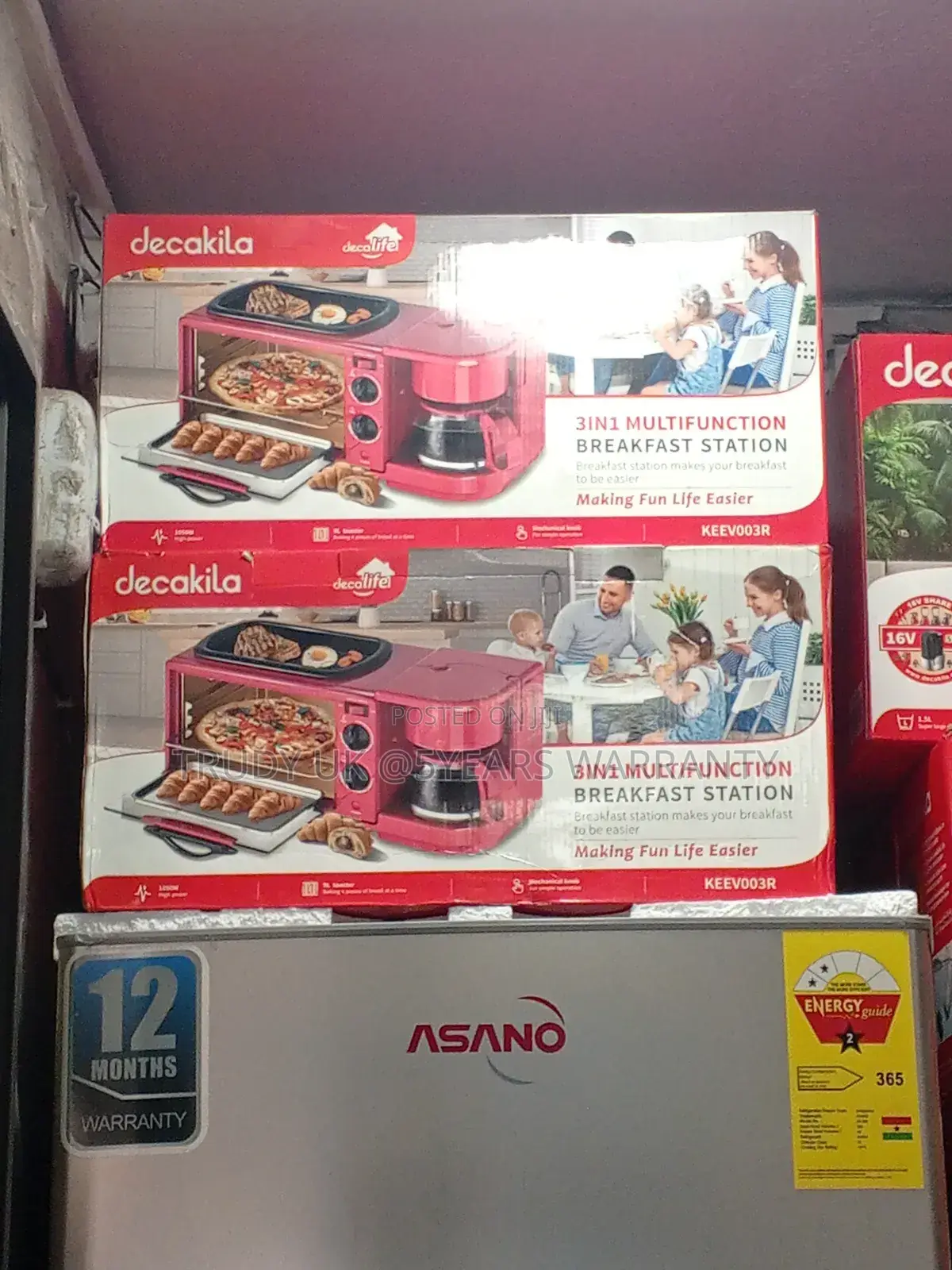 3in1 Multifunction Break Station Decakila Breakfast Station