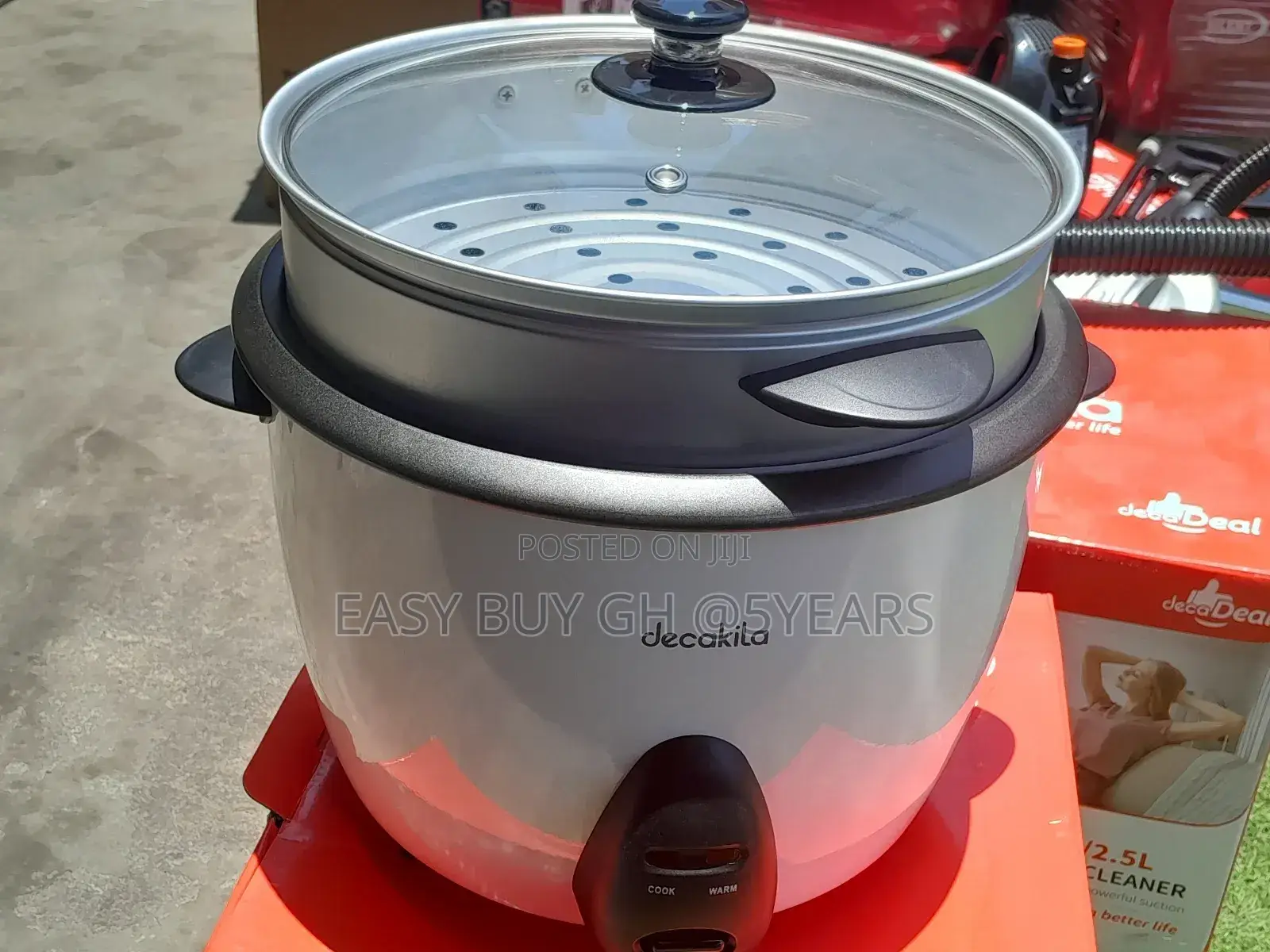 220-240v-50-60hz Decakila Rice Cooker 2.8L Rice Cooker