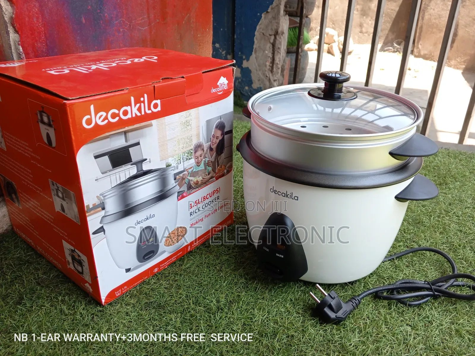 Super Quality Decakila Rice Cooker 1.5L Rice Cooker