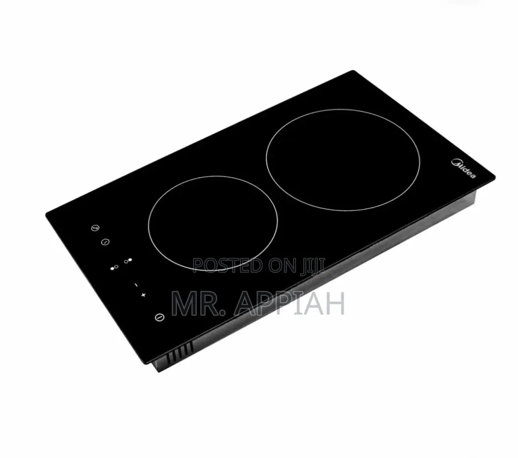 Sleek Midea MC-HD301 2 Burner Electric Hob(Black).