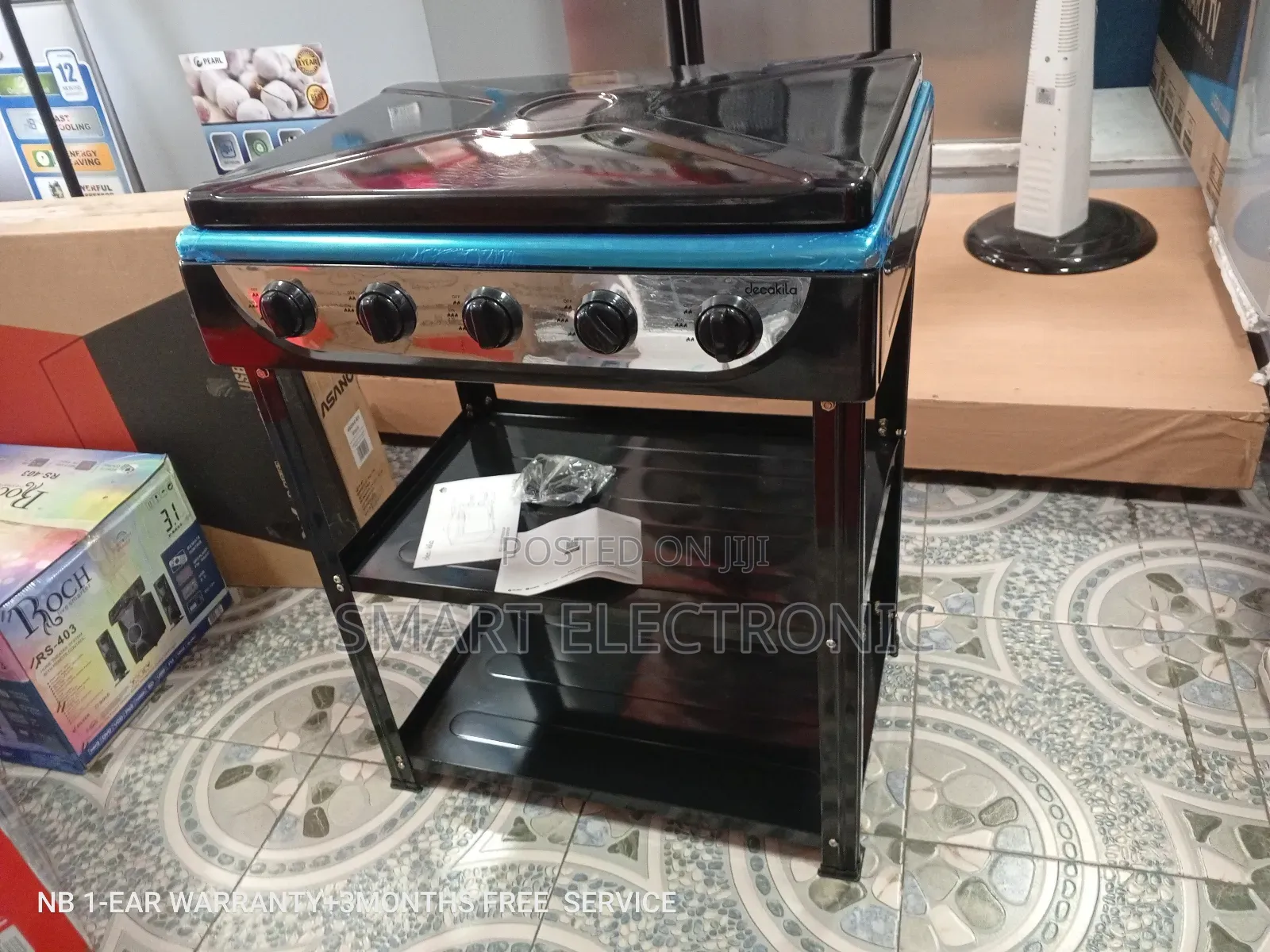 Desirable Decakila Gas Stove Gas Stove 5 Burner