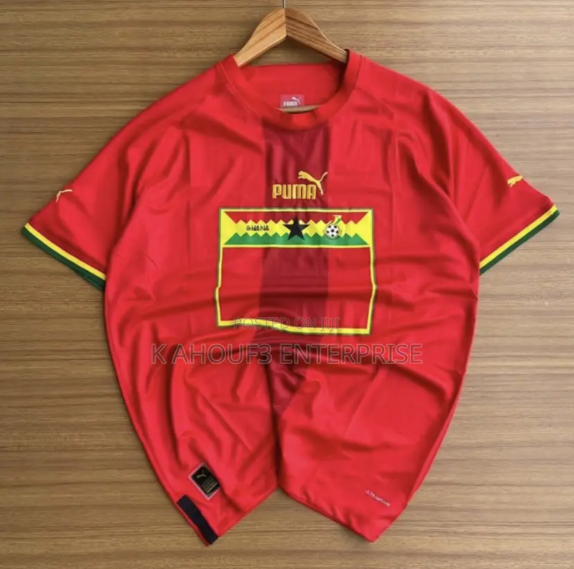 Ghana Jersey Home and Away