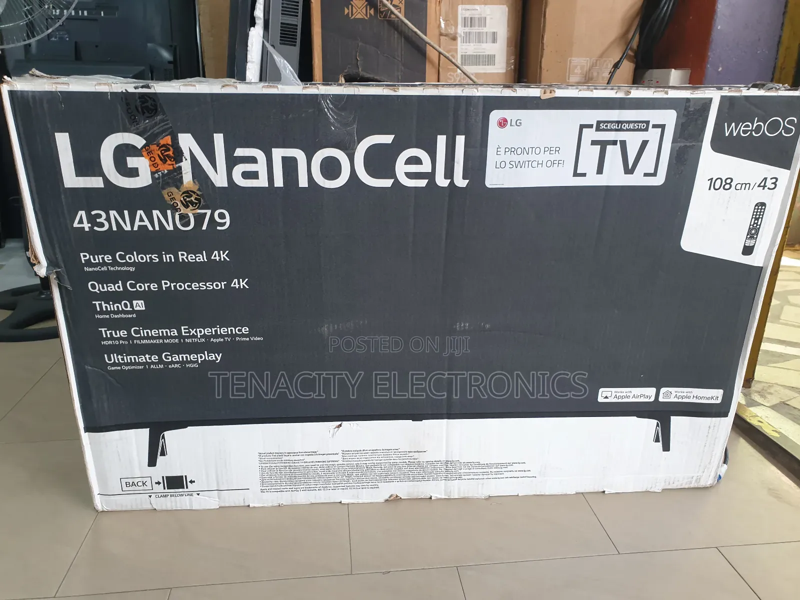 43"Lg Nanocell Uhd HDR Smart Satellite Tv