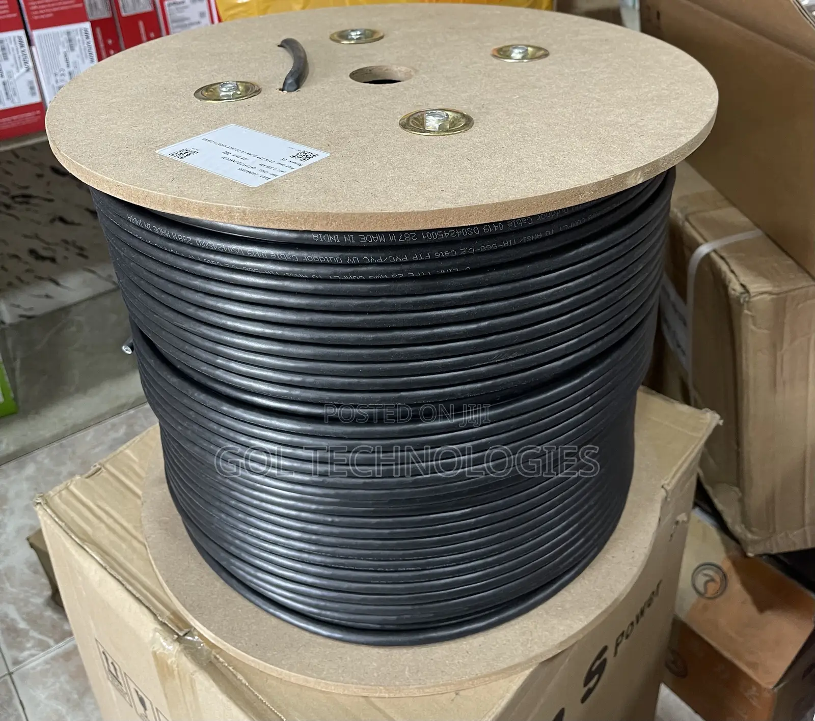 D-Link FTP Outdoor Cat6 Cable Double Coated 23 Awg Original