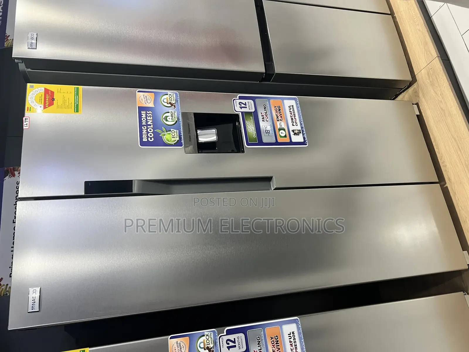 Nasco 542l Side-by-side Refrigerator Nasf2-55sk-wd