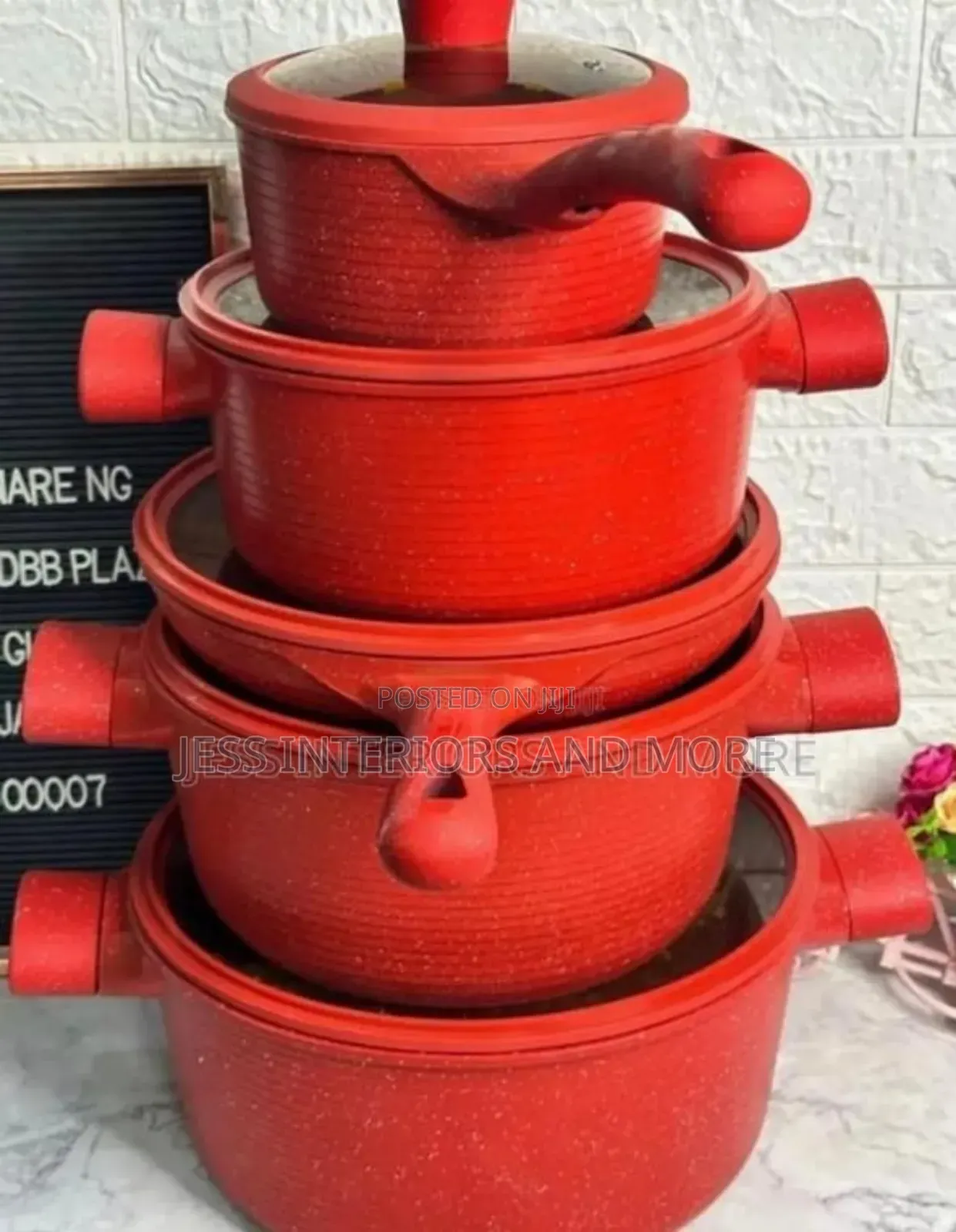Cookware Set(Red)