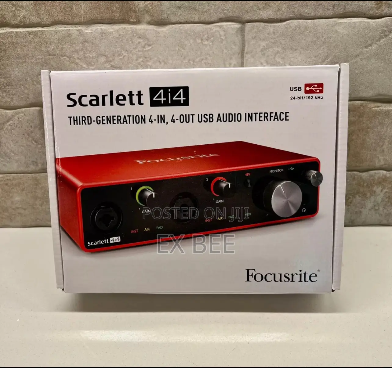 Focusrite Scarlett 4i4 (3rd Gen) USB Studio Soundcard