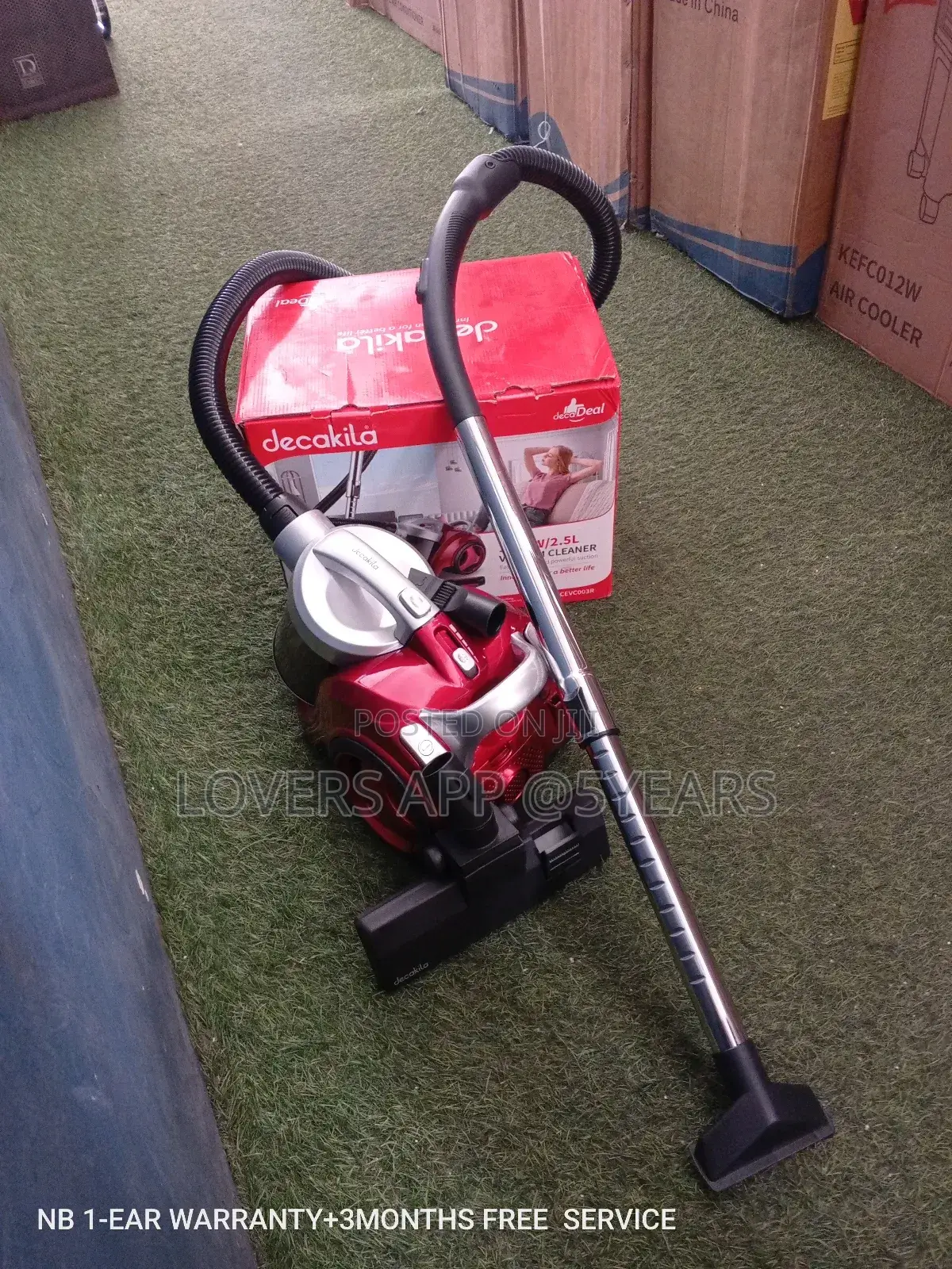 Decakila 1600W Vacuum Cleaner Vacuum Quality