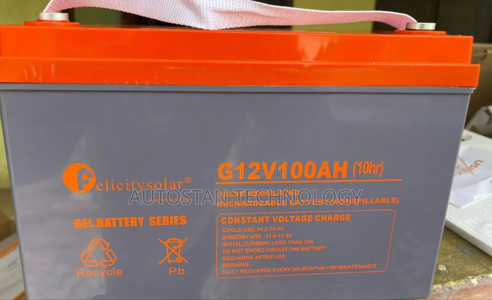 12v 100ah Gel Battery
