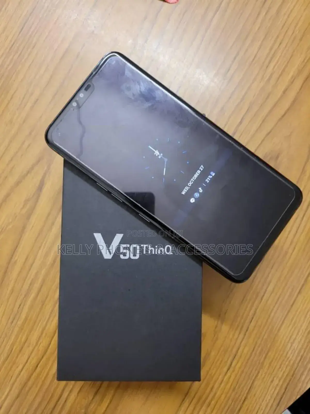 New LG V50 ThinQ 5G 128 GB Black