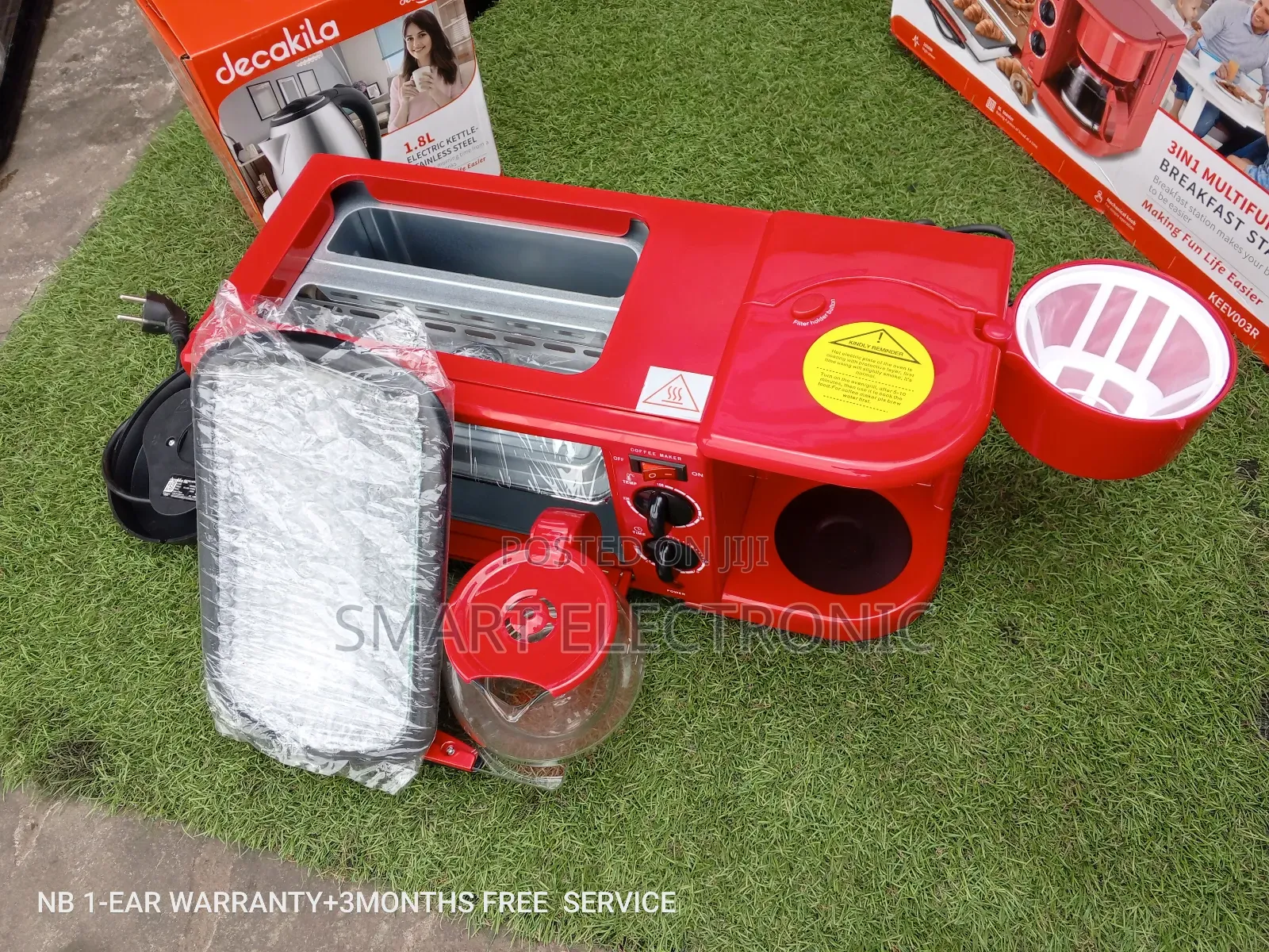 Decakila Breakfast Station 3in1 Multifunction Super Strong