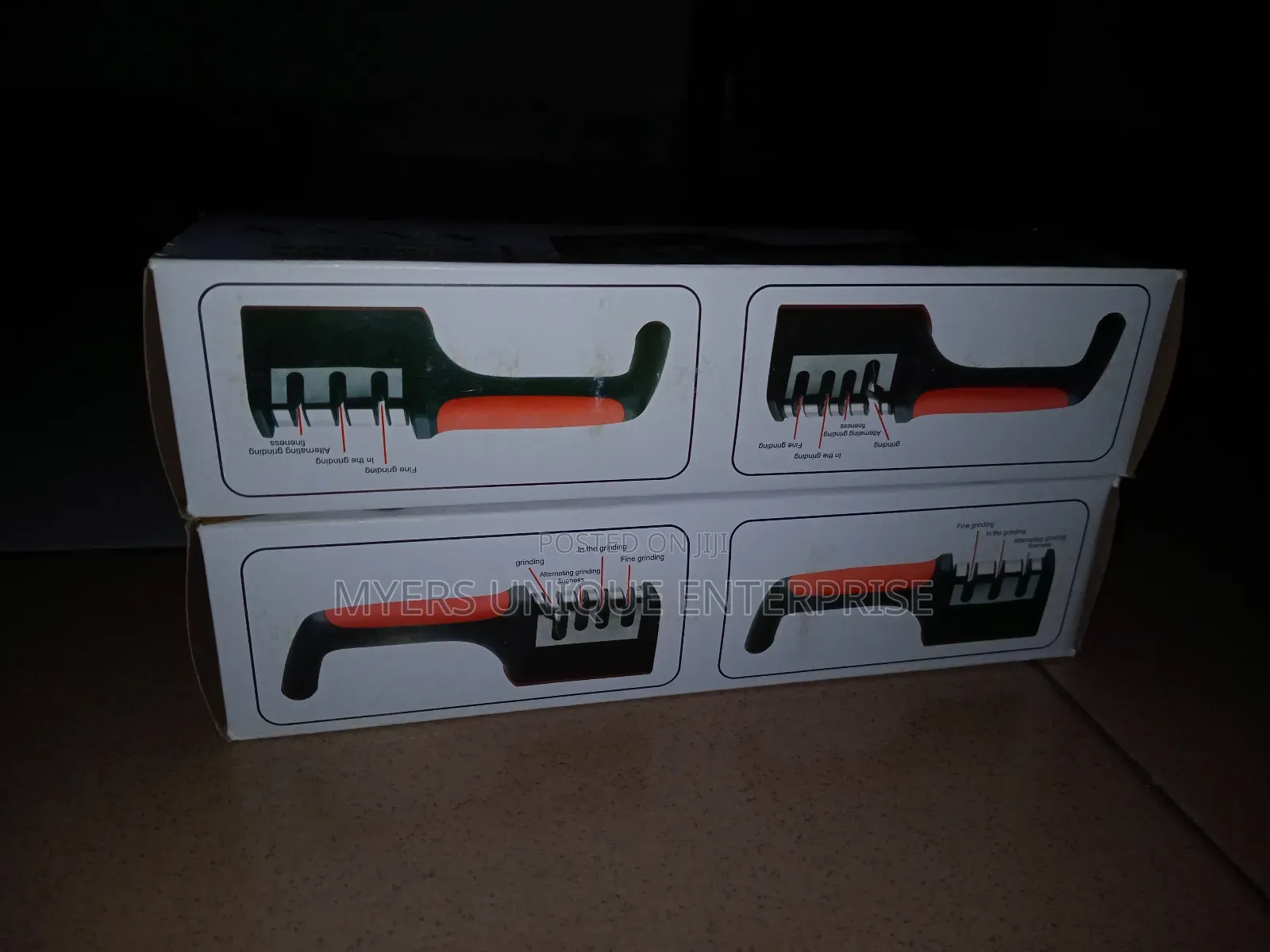 Neatly Sealed Knife Sharpener