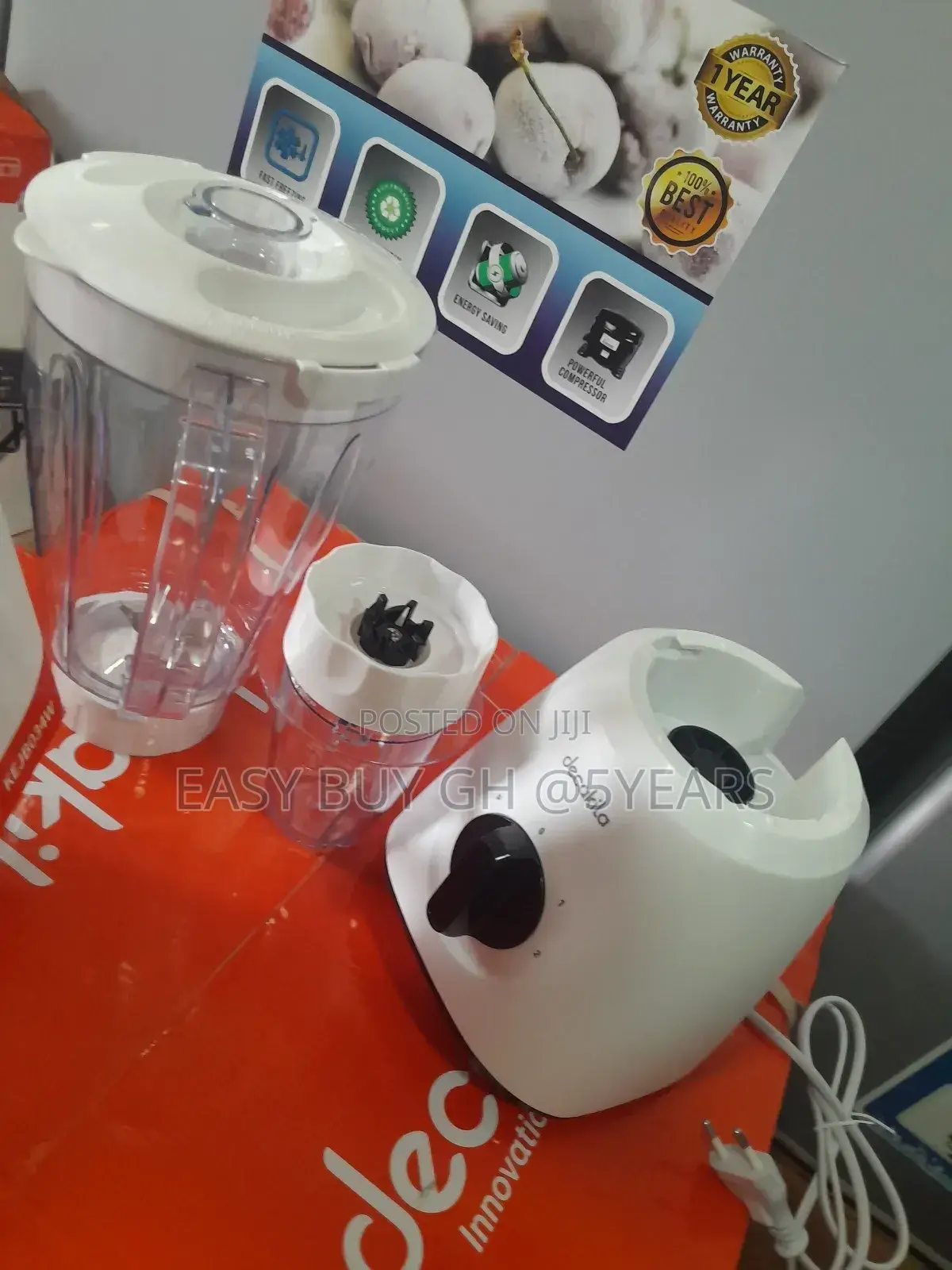 High Efficiency Decakila Stand Blender 1.5L Stand Blender