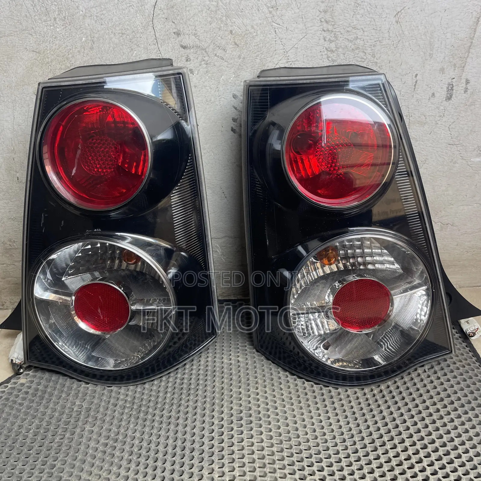 Kia Morning/Picanto 2005/06/07/08/09/10 Taillight Pair Black