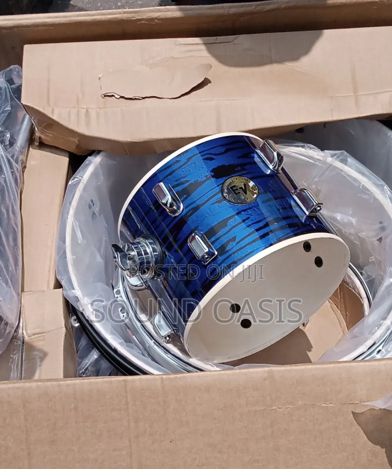 Ev 5-Set Drumset Blue