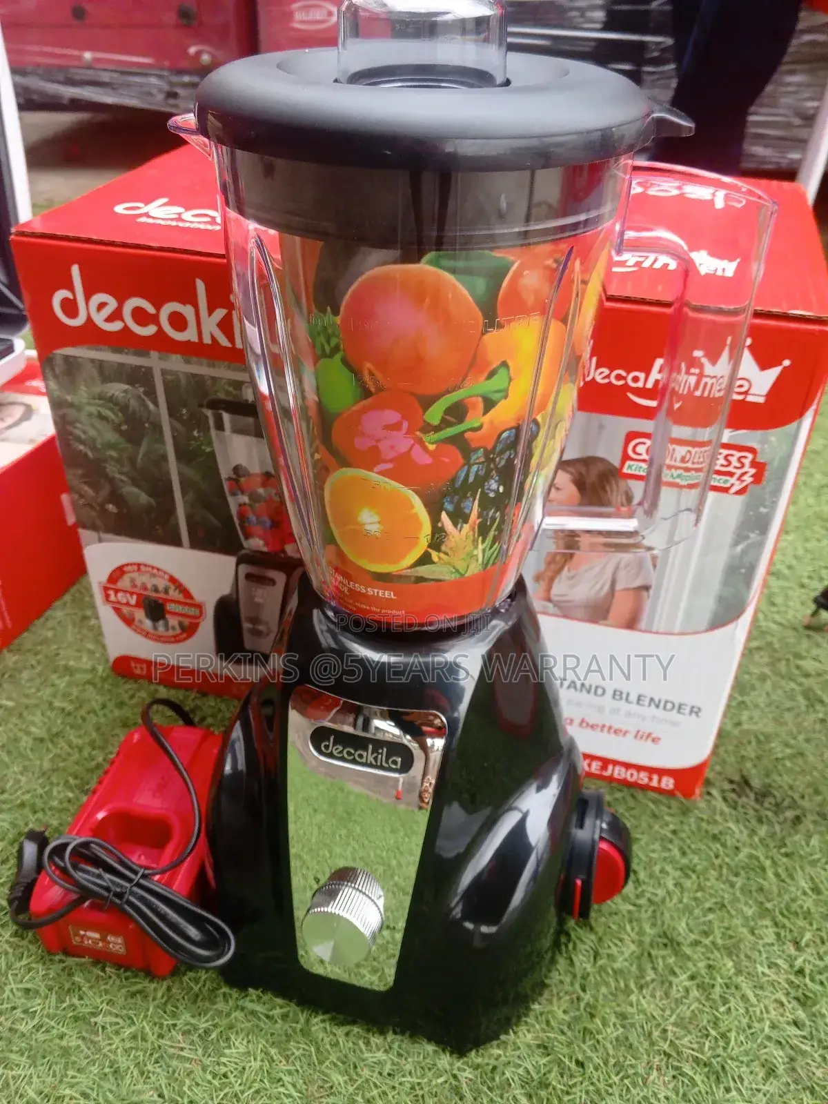 Complete Decakila Cordless Blender 16V Cordless Blender